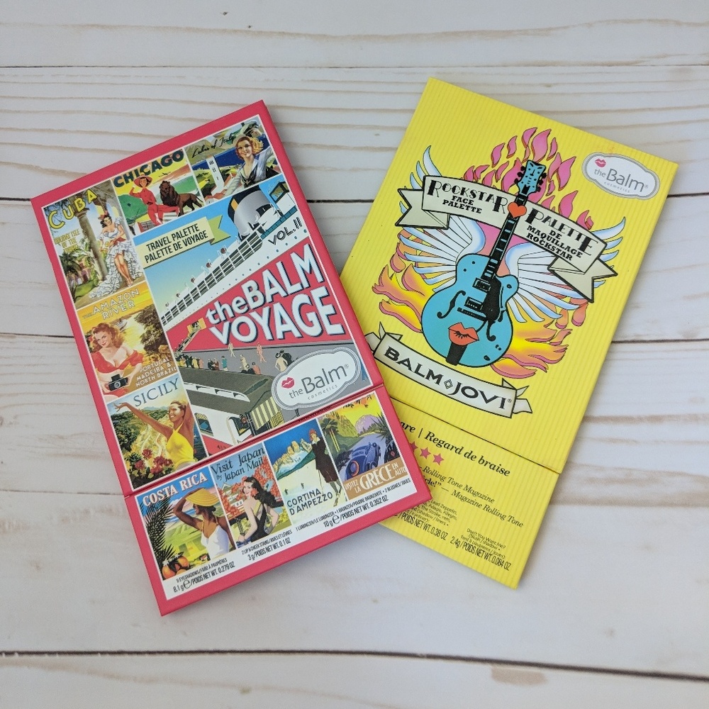 The Balm Voyage & Balm Jovi Palette
